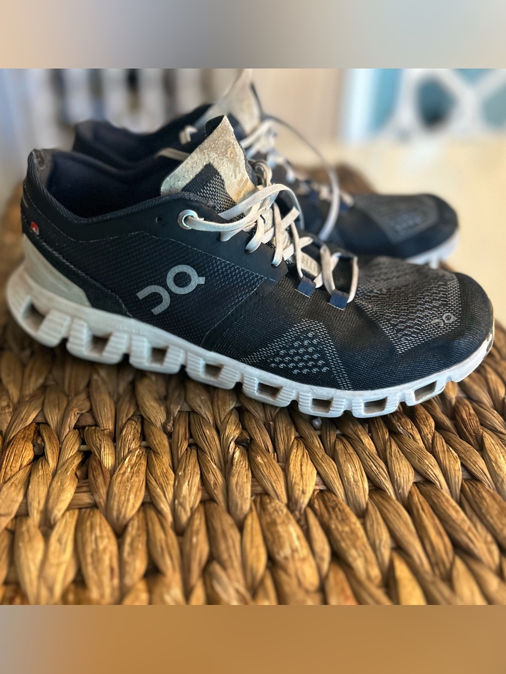On Running Women’s Athletic Shoe in Black and Tan